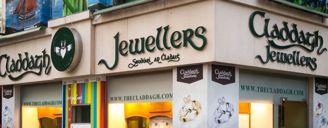 Claddagh Jewellers Galway: Rings and Celtic Jewellery on Shop Street Claddagh Jewellers Galway shop exterior on Shop Street