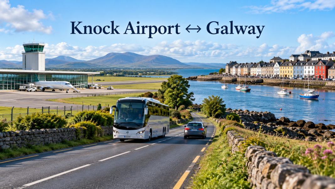 Ireland West Airport Knock to Galway: Travel Guide Ireland West Airport Knock to Galway by coach and car