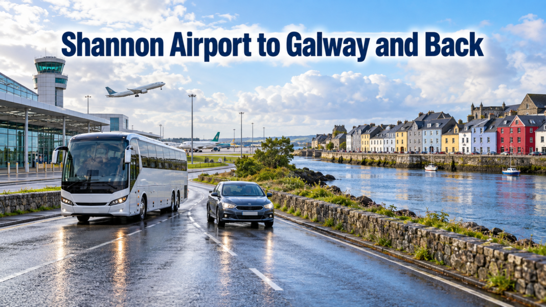 Shannon Airport to Galway: Bus, Car and Transfer Options Shannon Airport to Galway travel by coach and car