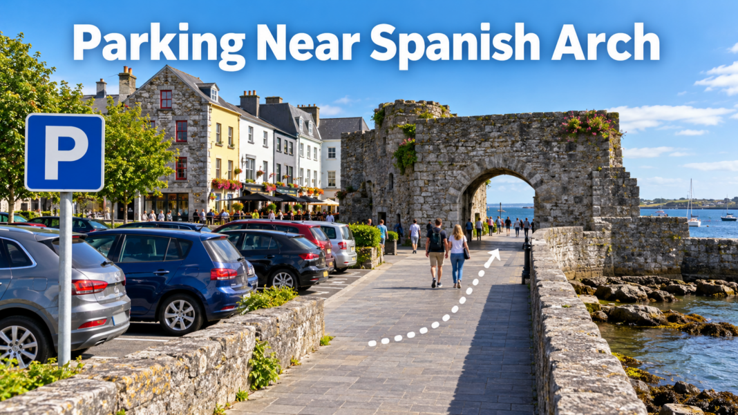 Parking Near Spanish Arch and the Latin Quarter Parking near the Spanish Arch in Galway with map marker