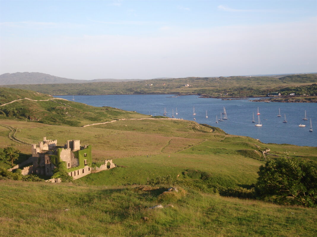 Clifden Castle: Ruins, Walk & History Near the Sky Road Clifden Castle ruins in Connemara
