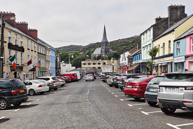 Shopping in Connemara: Clifden Crafts, Local Food, Jewellery & Gifts Shops on Market Street in Clifden, Connemara
