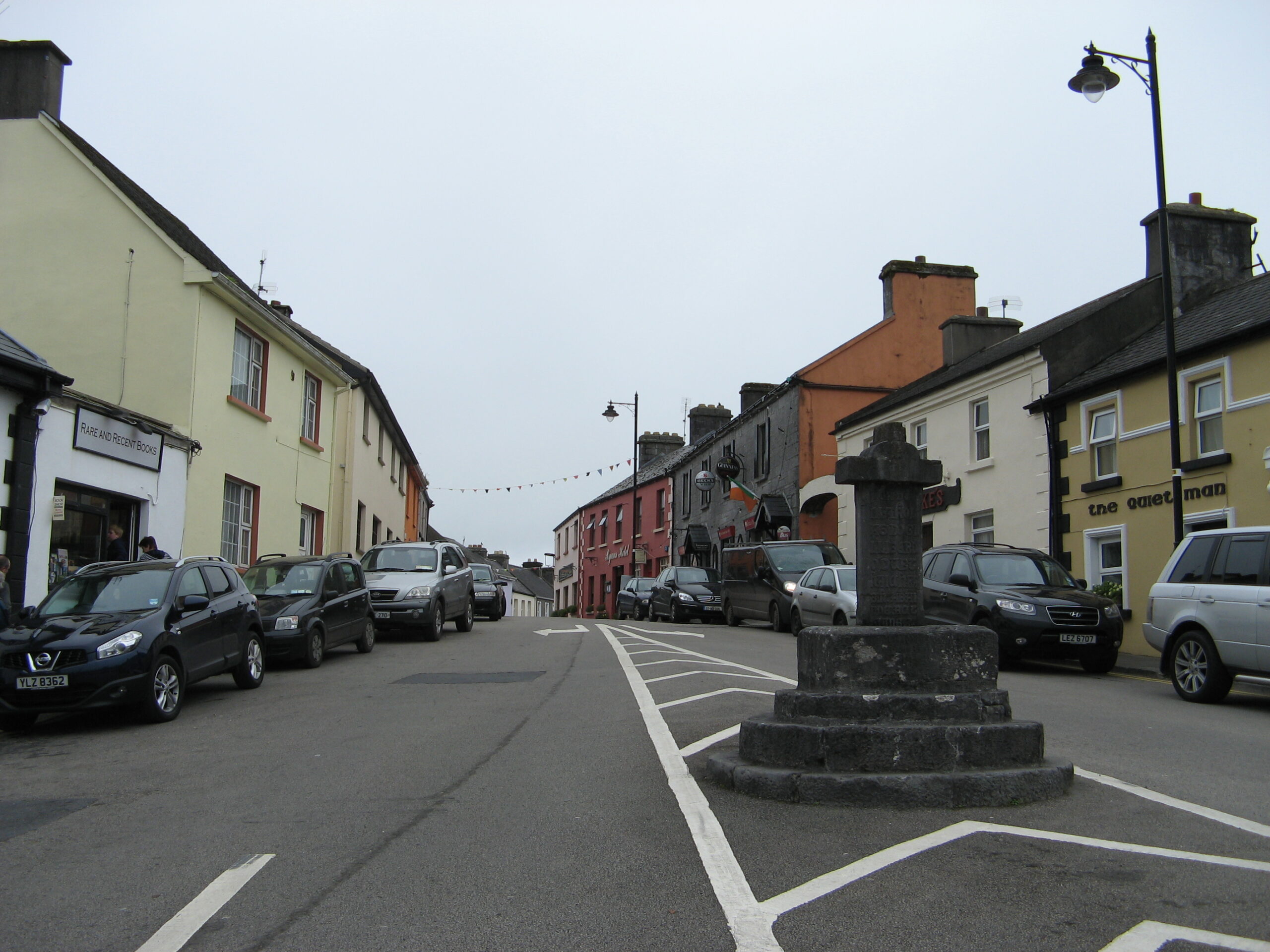 Main Street in Cong village, County Mayo