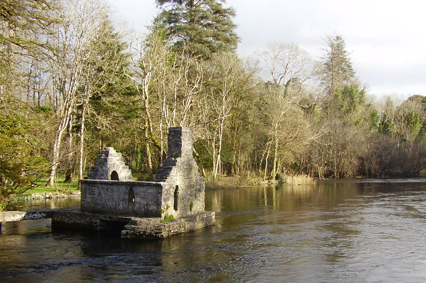 Monk's Fishing House beside the River Cong in County Mayo