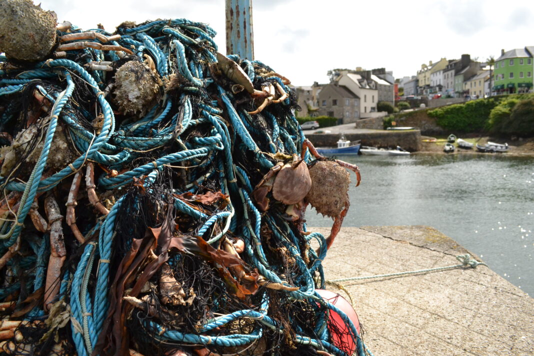 Roundstone harbour and village in Connemara